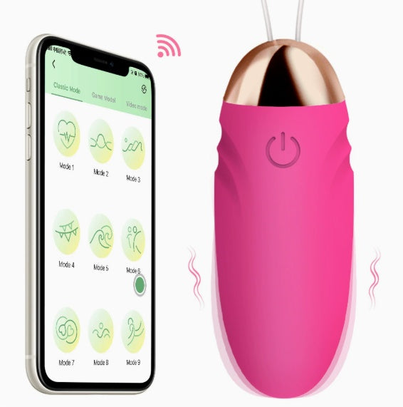 Oeuf vibrant avec télécommande