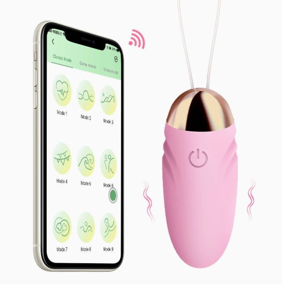 Oeuf vibrant avec télécommande