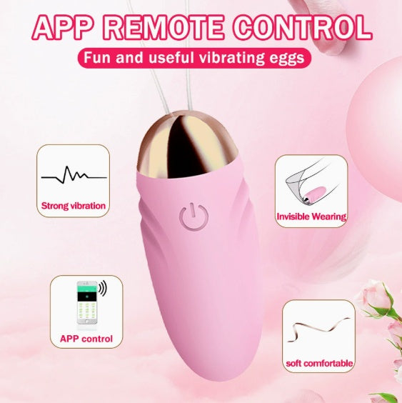 Oeuf vibrant avec télécommande