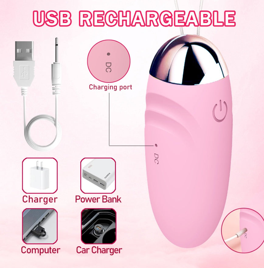 Oeuf vibrant avec télécommande